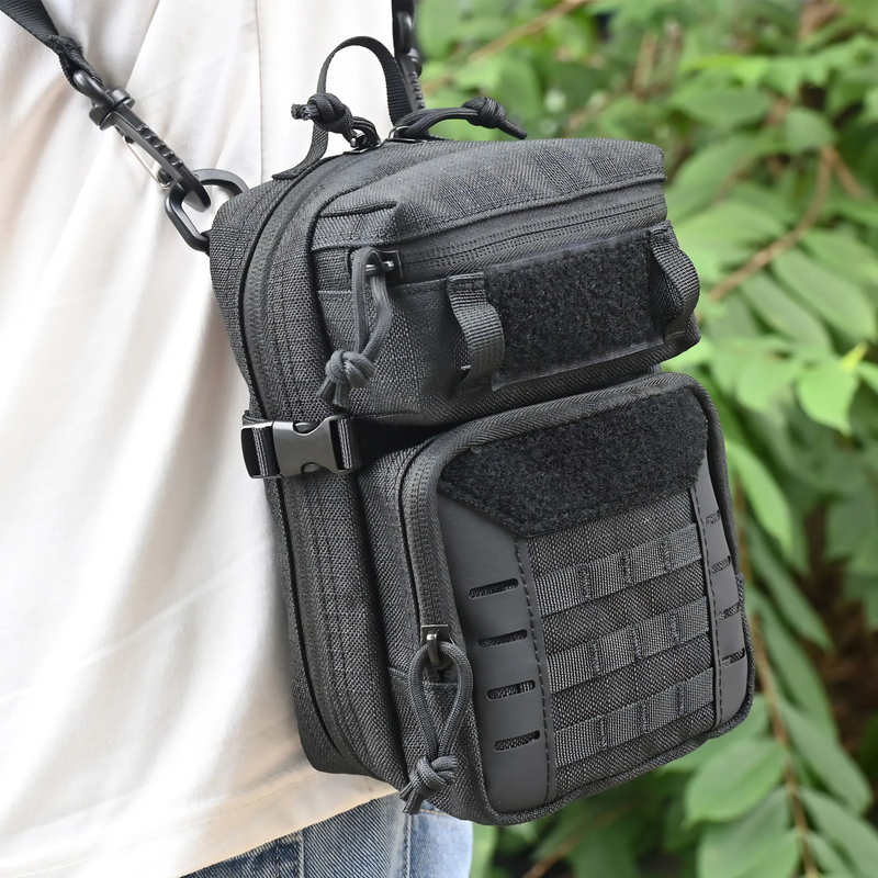 Hong HT-202503 Ripstop Tactical MOLLE Sling Bag - enhanced