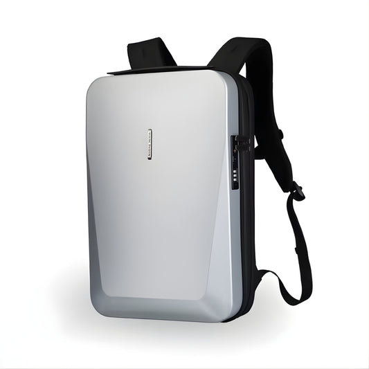 Backper Spiral Modern Oxford Backpack — front view