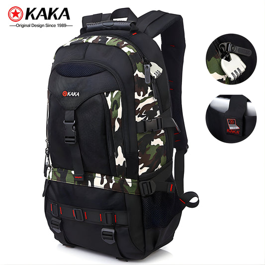 Backper Taurus Anti-Theft Polyester Backpack — front view