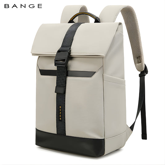 Backper Leo Roll-Top Polyester Backpack — front view