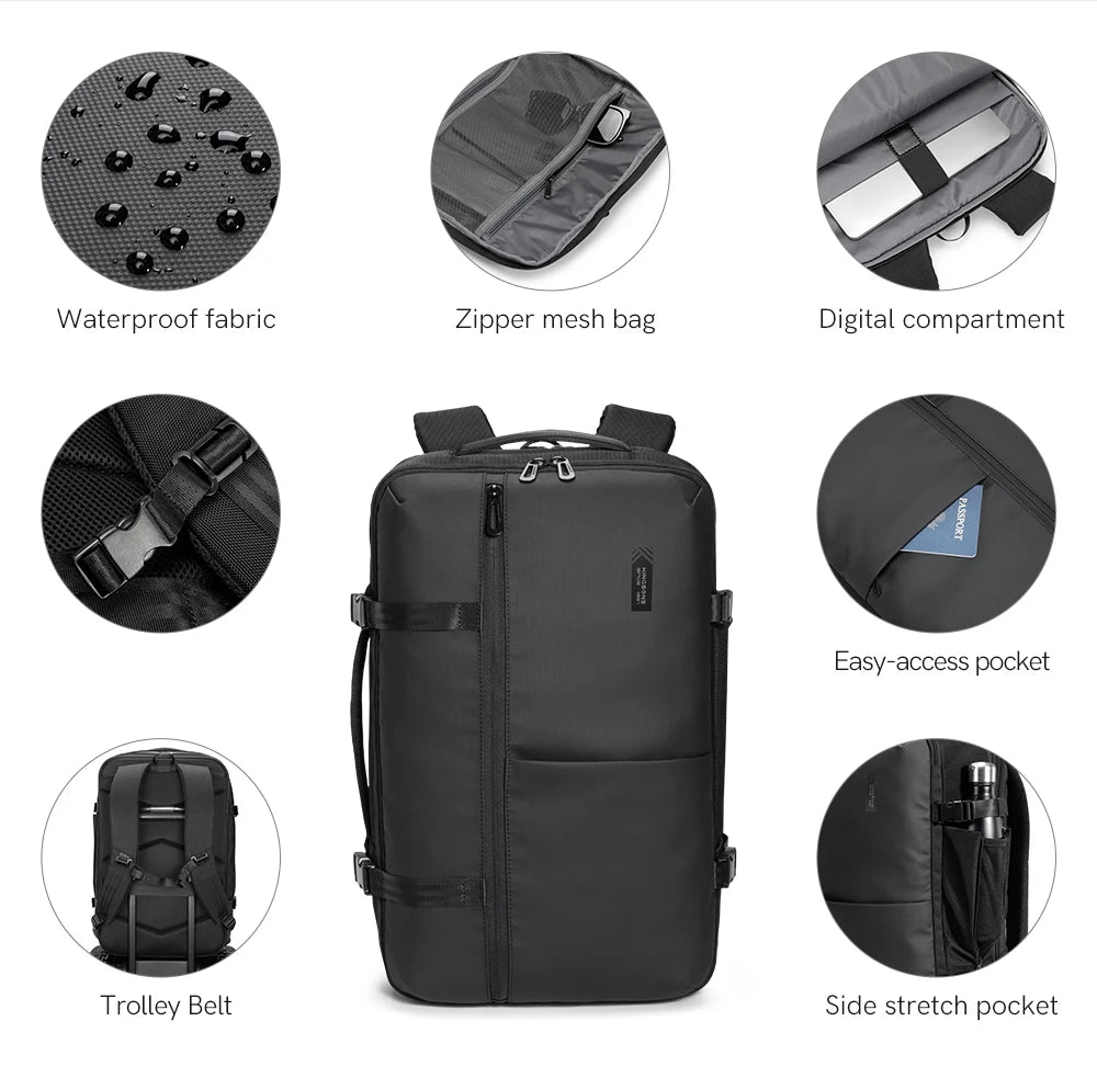 Kingsons K10415W Vacuum Expandable Travel Backpack