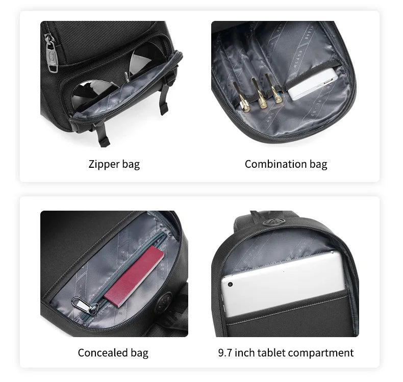 Mingao 1043 Korean Crossbody Sling Bag - detail 4