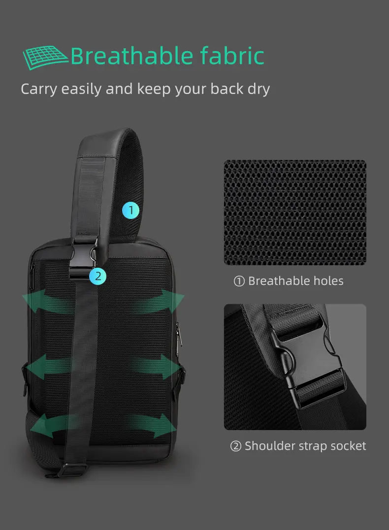 Mark Ryden Triton MR7633 Waterproof Oxford Chest Bag