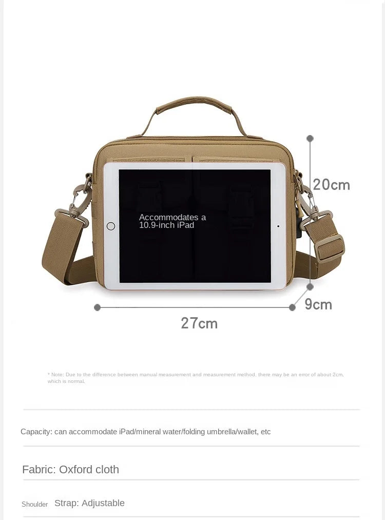 Hong HT-007 USB Tactical Shoulder Sling Bag - detail 5