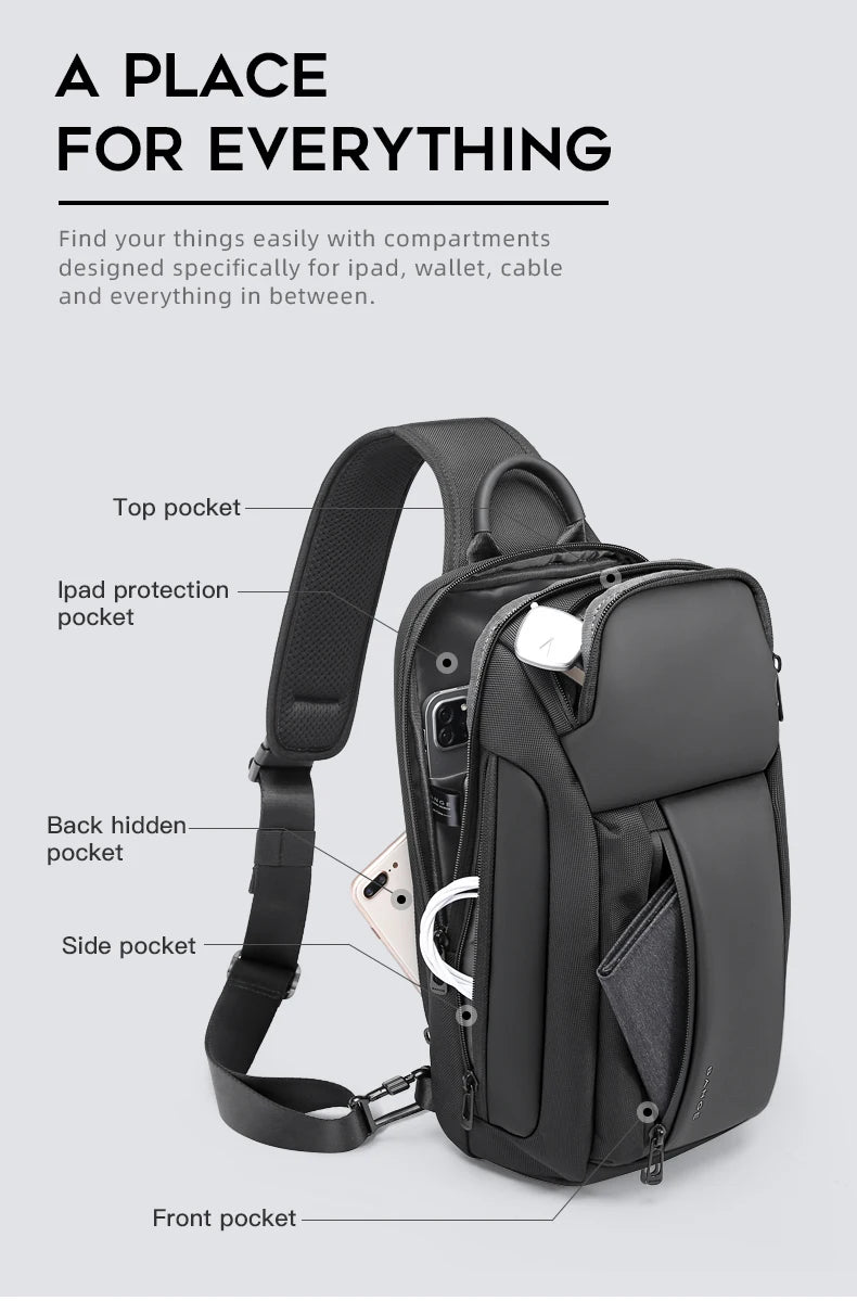 Bange Mist 7566 Modern Polyester Backpack