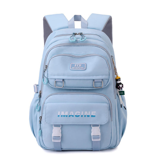 Tanzanite SJ8024SCH women's college backpack front view