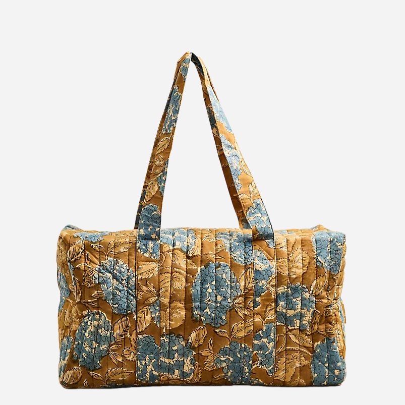 Backper Hydrus KMQW50 quilted weekender duffle detail