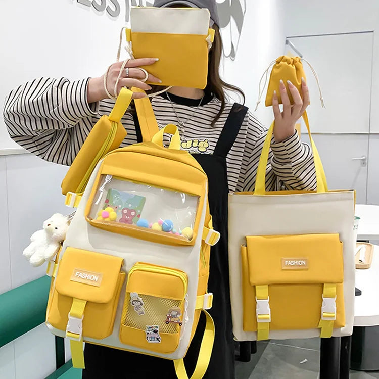 Keman KMAYY559 Cartoon Kids Waterproof School Backpack