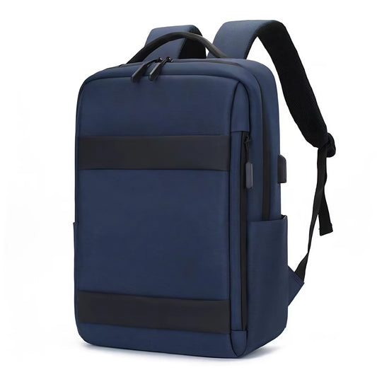 Custom logo work backpack side profile