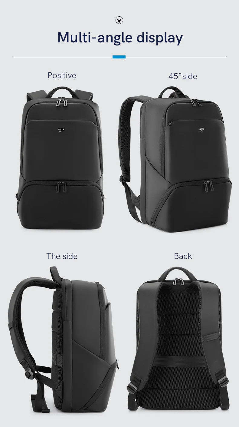 Kingsons K9895W New Waterproof Laptop Backpack with USB — Large Capacity Daily Business Bag