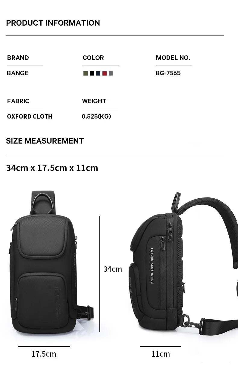 Bange Vista 7565 Modern Polyester Backpack