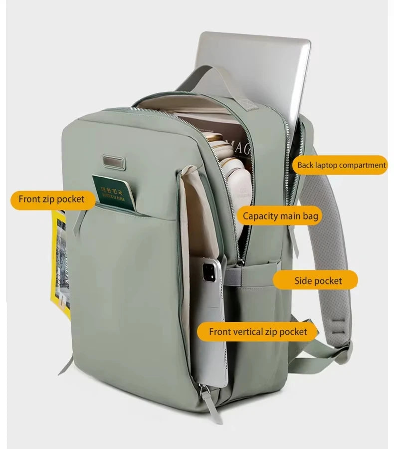 Keman KMBLH2025-2 Multifunctional Business Waterproof Laptop Backpack