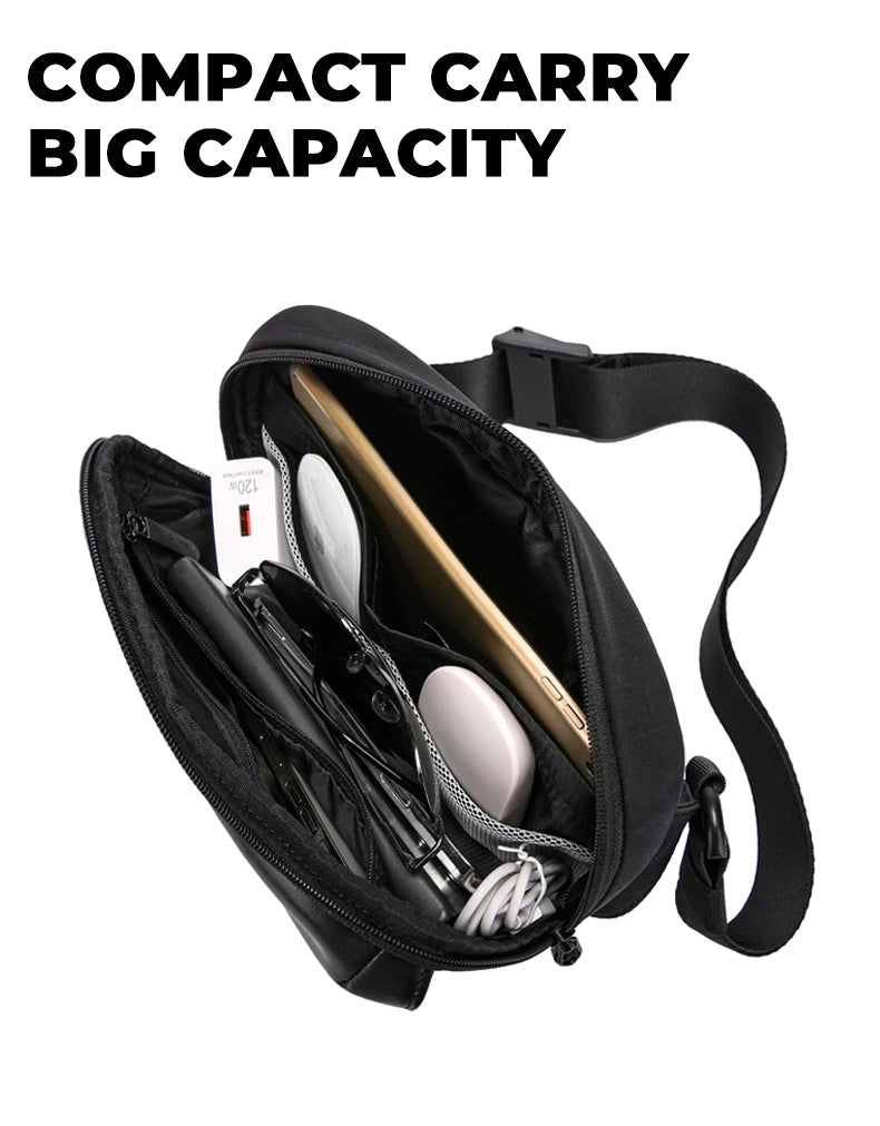Bange Vega 8133 Water-Resistant Nylon Messenger Bag