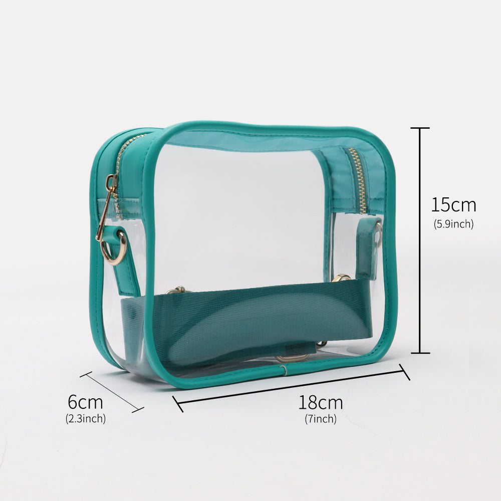 Backper Lyra KM2775 clear stadium sling detail