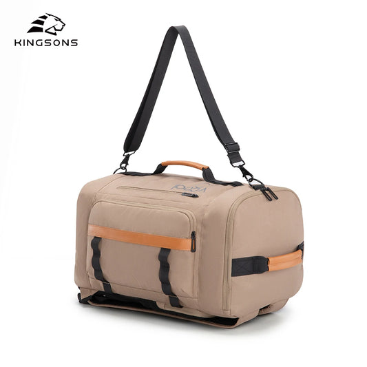 Kingsons travel backpack — side detail