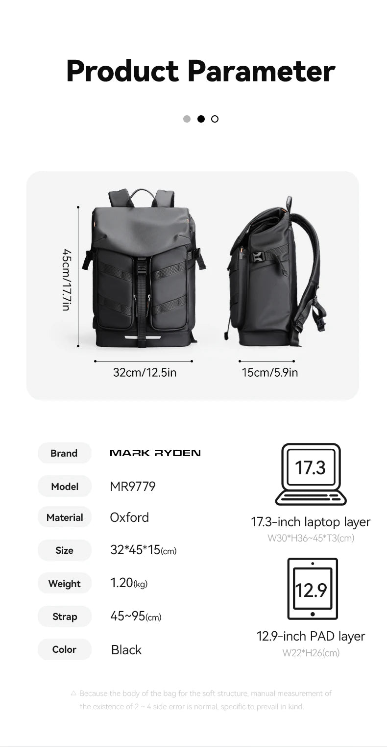 Mark Ryden Scorpio MR9779 Anti-Theft Oxford Backpack