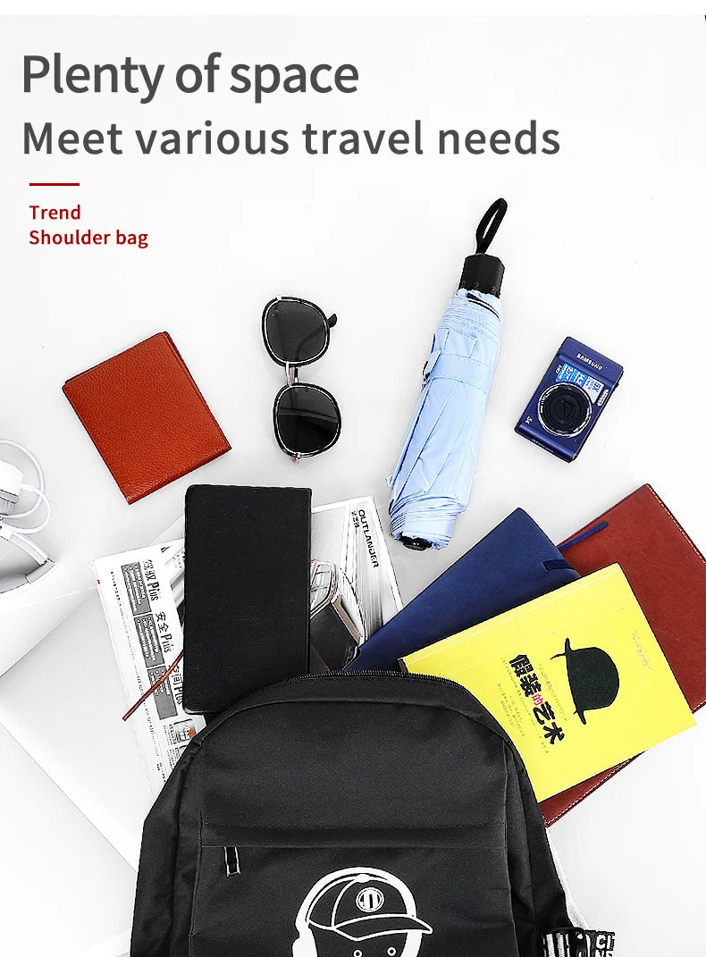 Mingao 056 Waterproof Anti-Theft Student School Backpack - detail 4