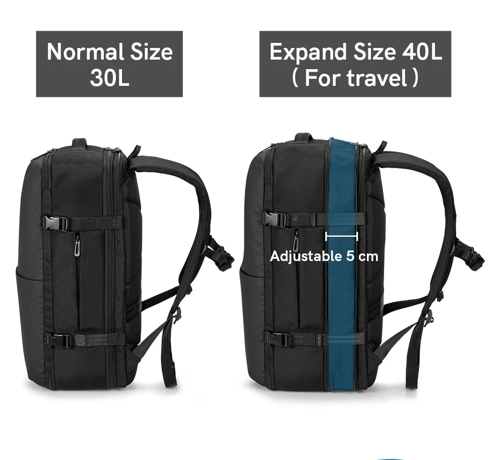 Kingsons K10415W Vacuum Expandable Travel Backpack