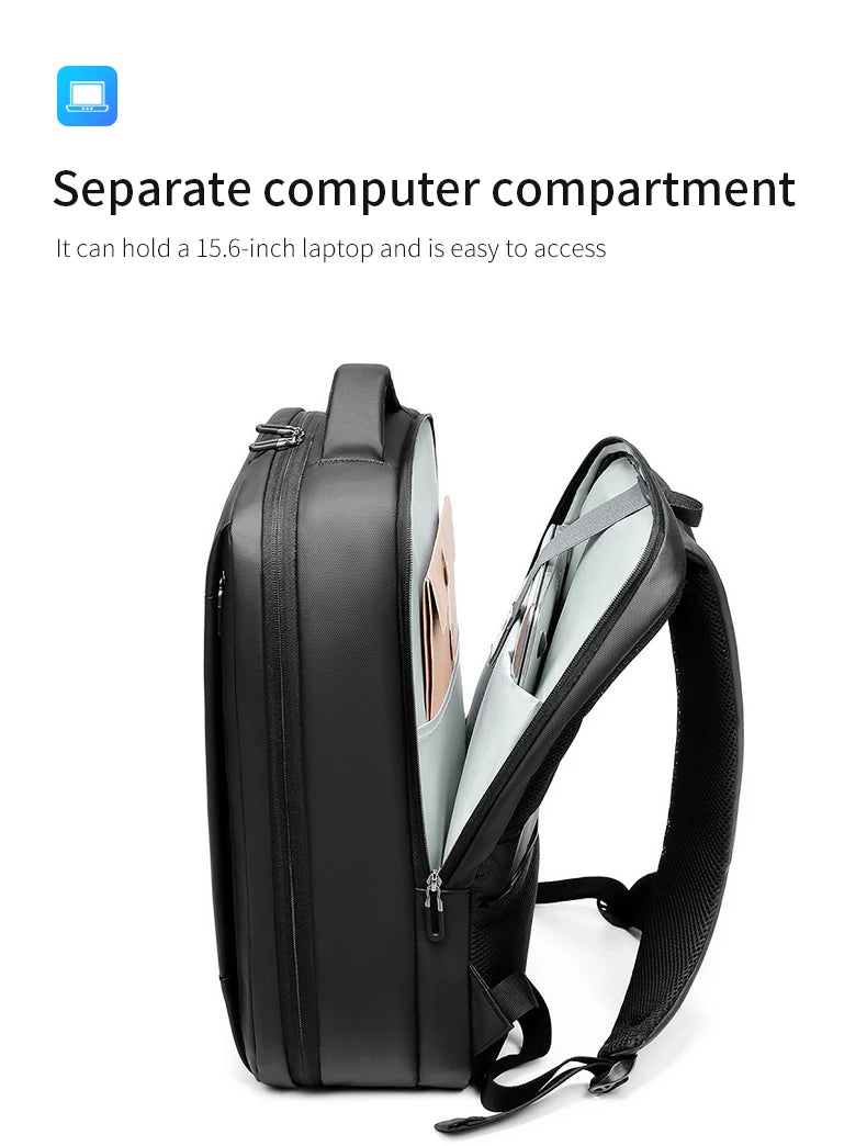 Mingao 1822 Anti-Theft USB Outdoor School Laptop Backpack - detail 4