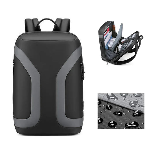 Mingao 231030 Anti-Theft USB School Laptop Backpack