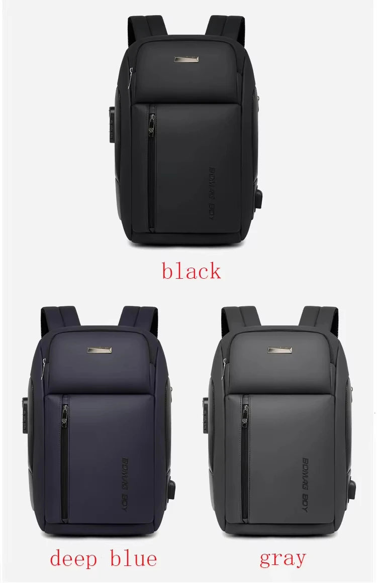 Keman KMBRS9019 Smart Lightweight Breathable Men Laptop Backpack