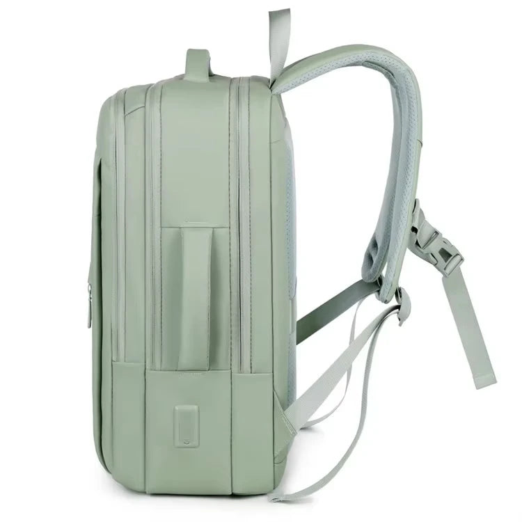 Keman KMMTS218-2 Expandable Business Waterproof Laptop Backpack with USB