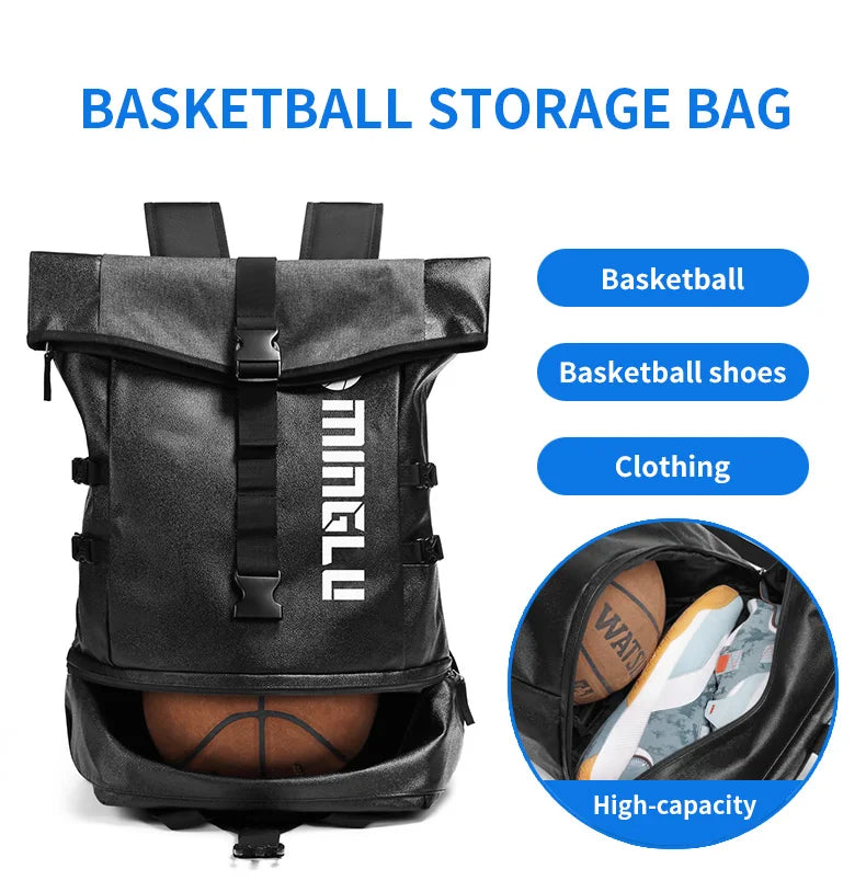 Mingao 1720 Waterproof Sports Ball Equipment Backpack - detail 3
