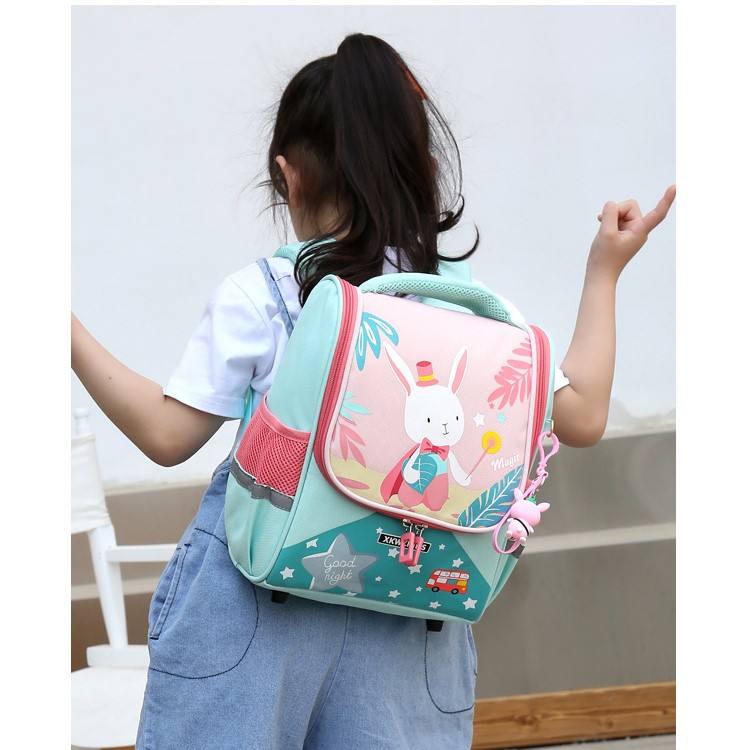 Magnolia SJ8039SCH kindergarten cartoon backpack straps