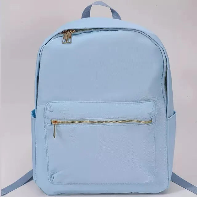 Metis SJ8017SCH vintage Oxford laptop backpack by Senjia - lifestyle view