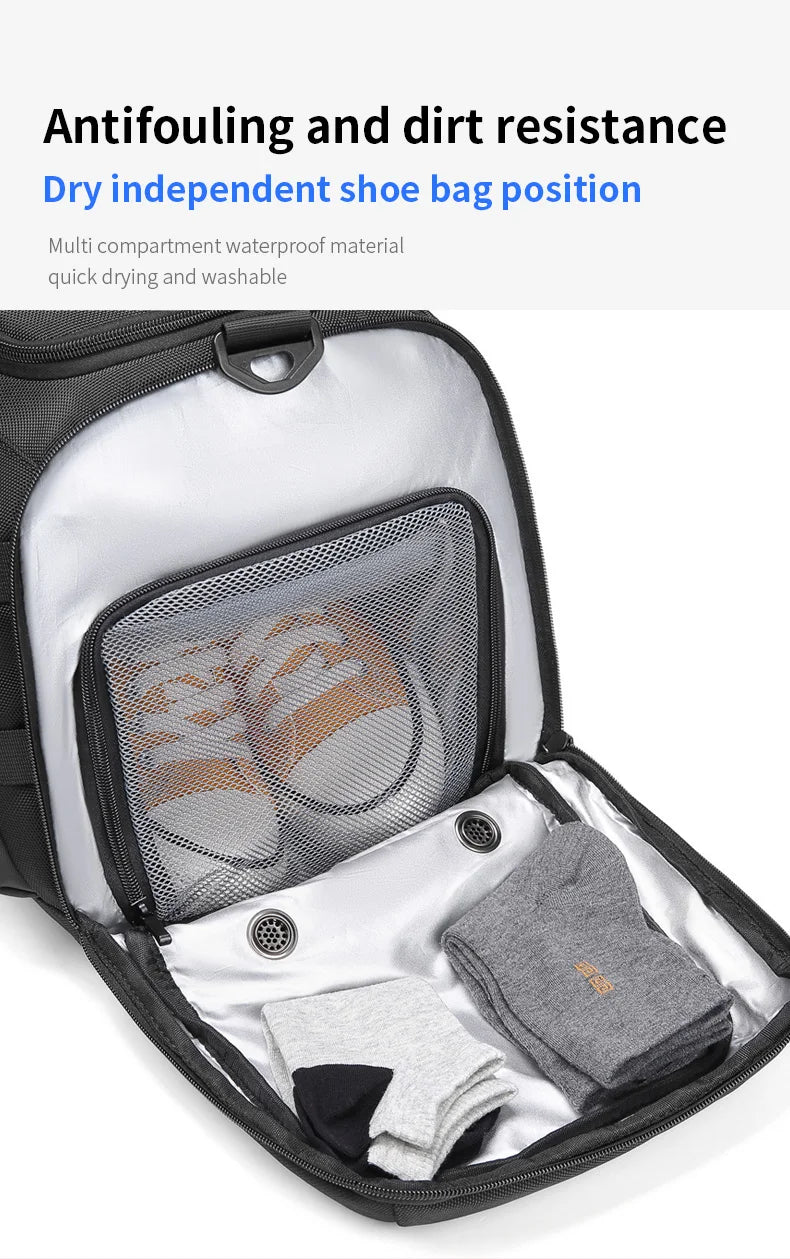 Mingao 1917 Waterproof Sports Gym Duffle Bag - detail 4