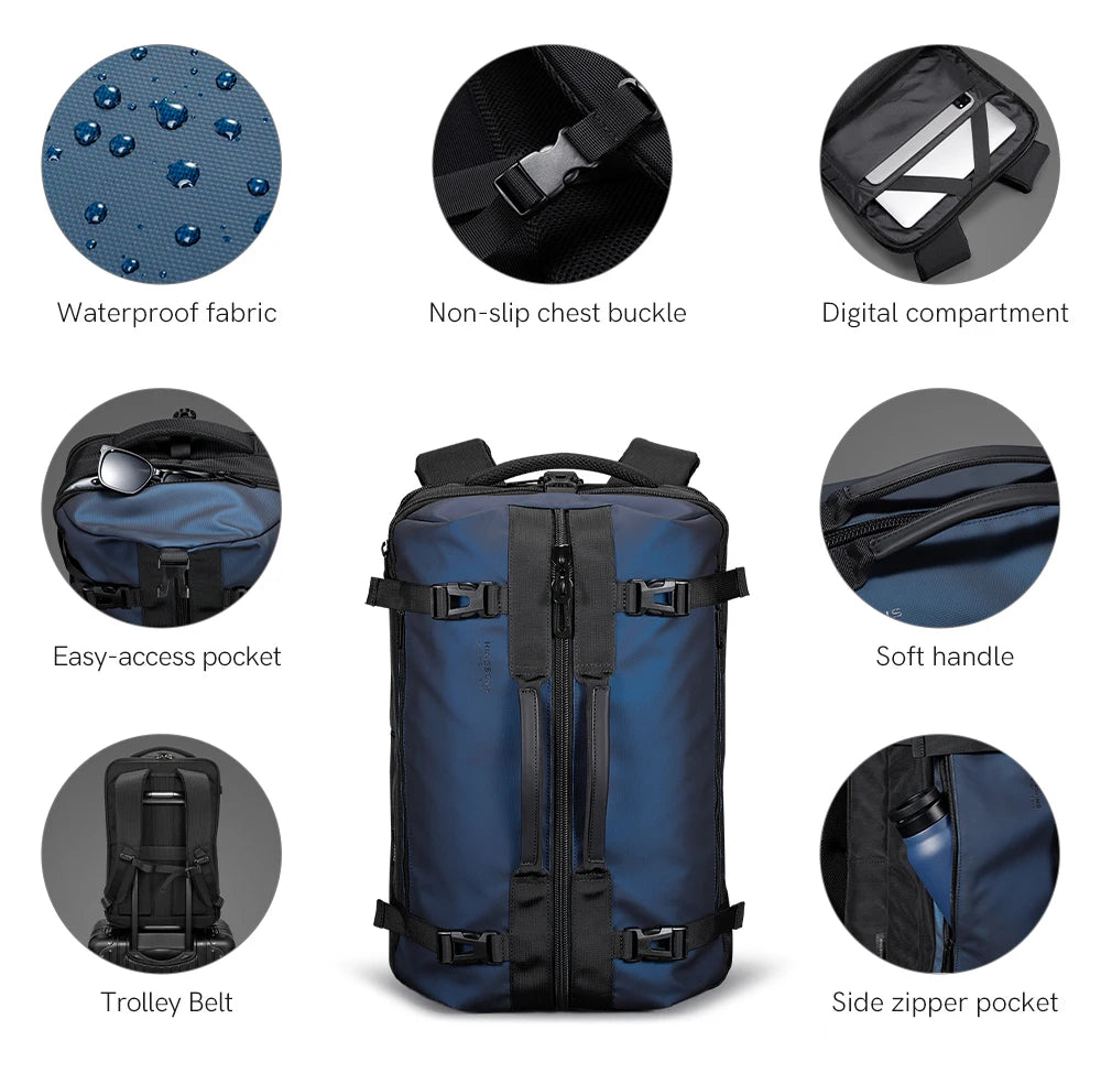 Kingsons K10393W 17" Waterproof Business Backpack