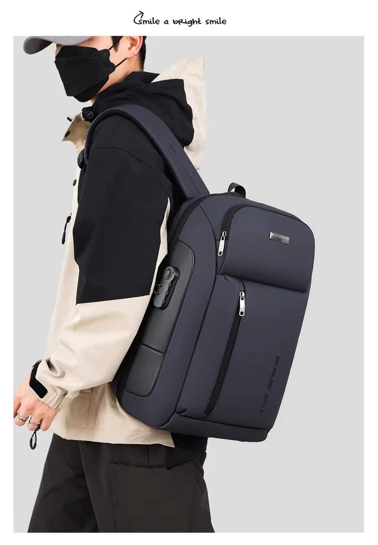 Keman KMBRS9019 Smart Lightweight Breathable Men Laptop Backpack