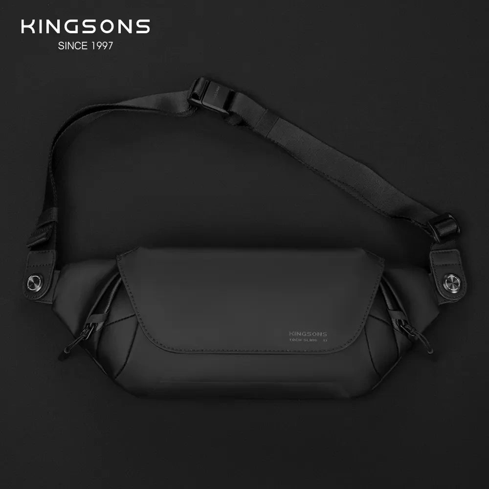 Kingsons KS3248W Waterproof Men's Crossbody Chest Bag