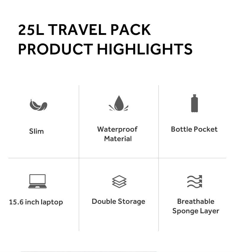 Bange Glacier 2575 Modern Polyester Backpack