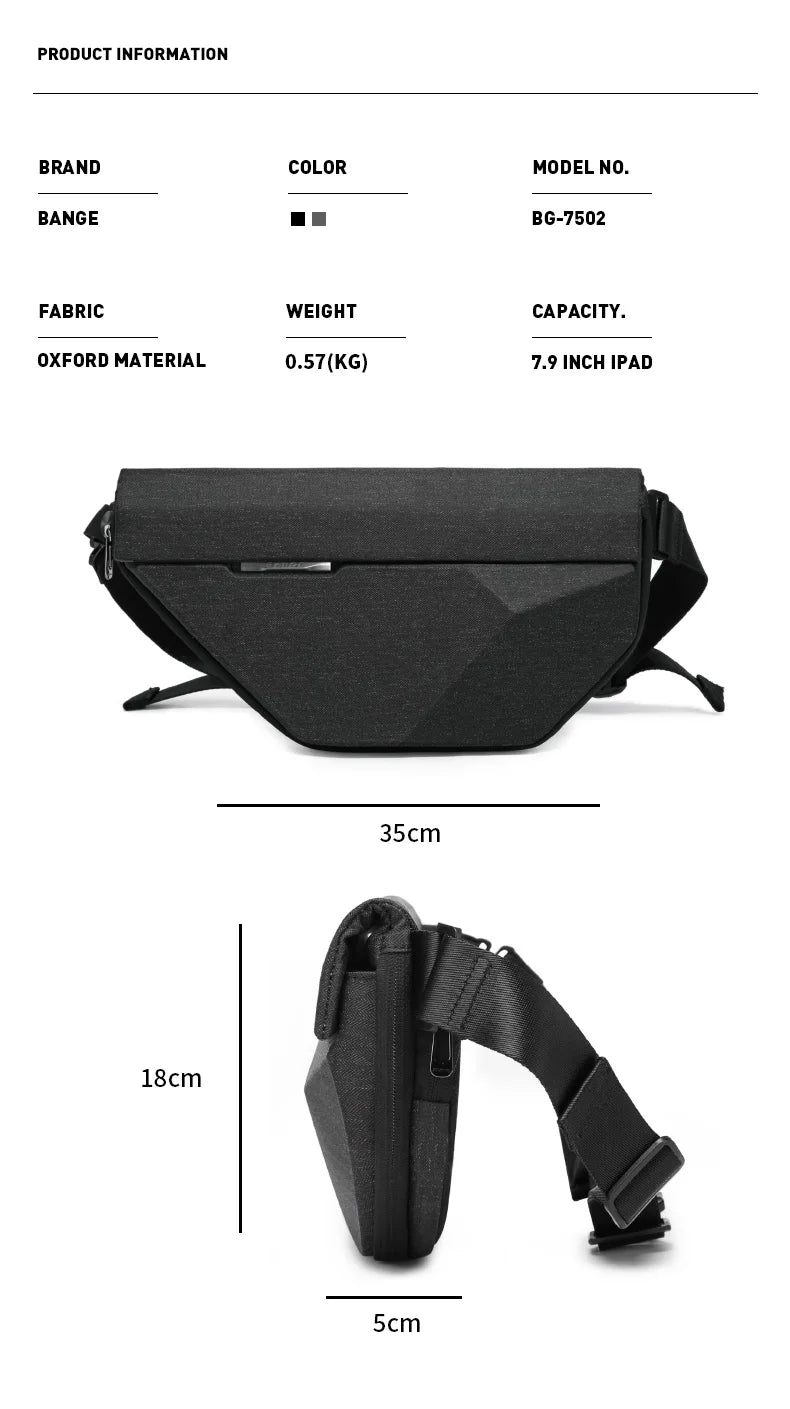 Bange Sol 7502 Modern Polyester Sling Bag