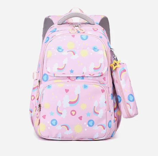 Hyacinth SJ8019SCH 3-in-1 kids school backpack set by Senjia - main view