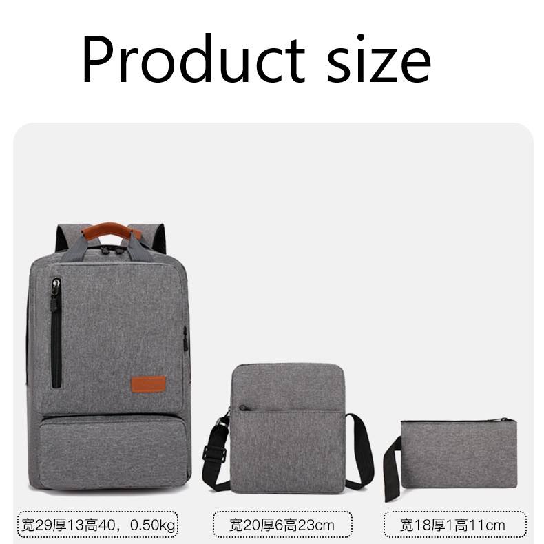 Atlas SJ8040SCH 3-piece backpack set size chart