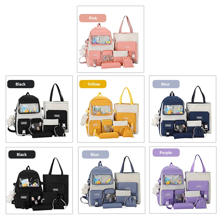 Keman KMAYY559 Cartoon Kids Waterproof School Backpack