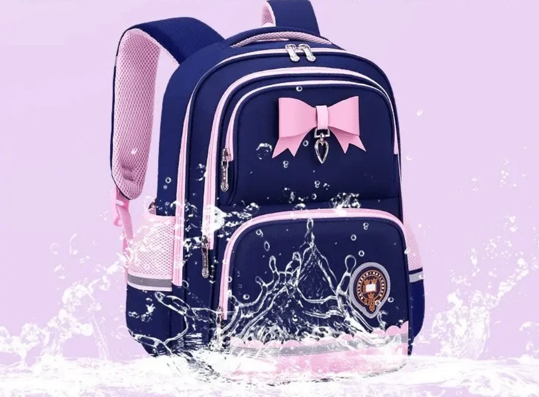 Lily Oxford school backpack straps