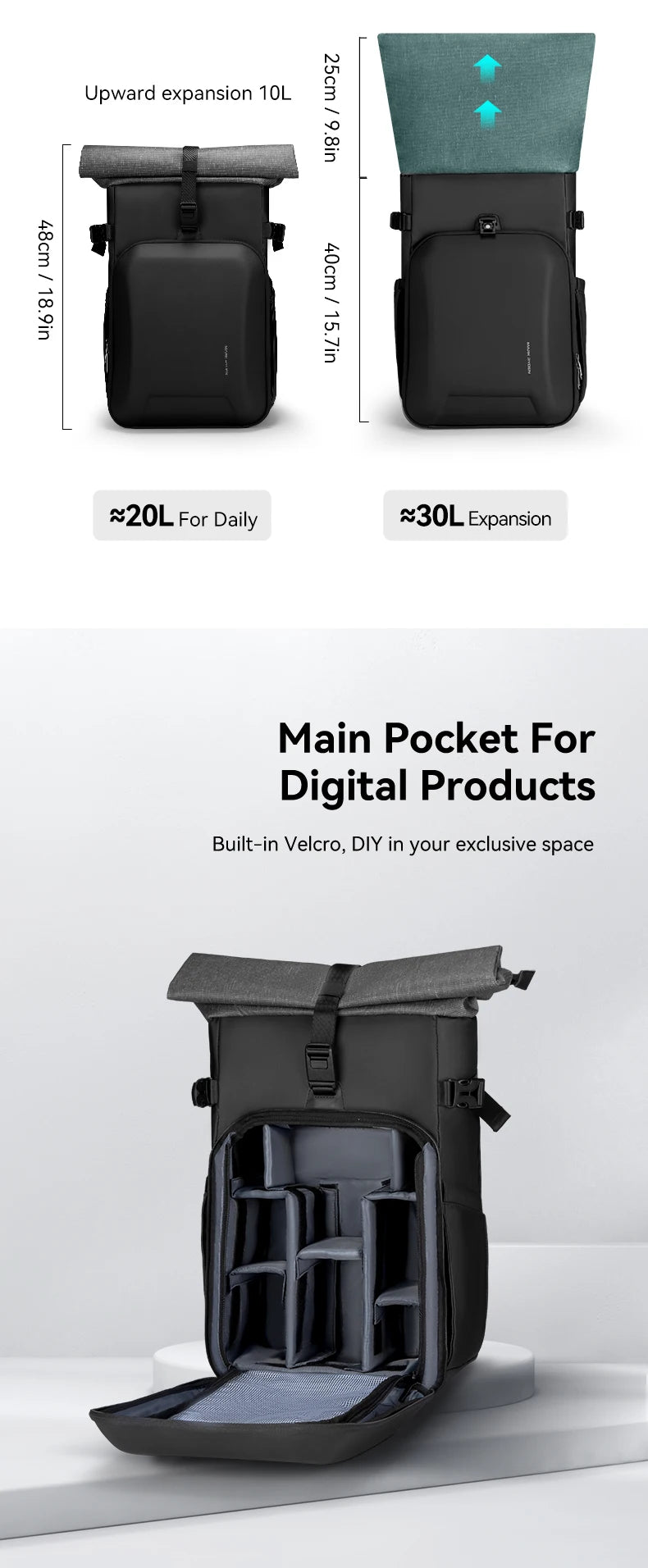 Mark Ryden Volans MR2913 Travel Oxford Backpack