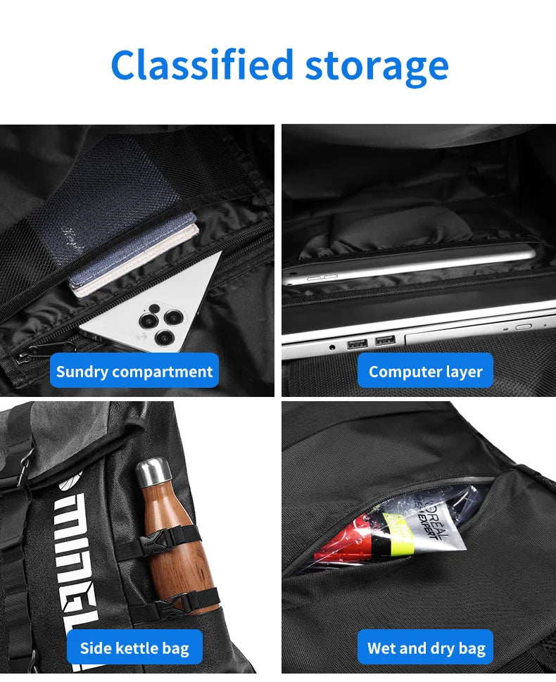 Mingao 1720 Waterproof Sports Ball Equipment Backpack - detail 5
