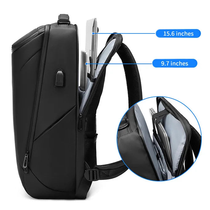 Mingao 2018 USB Anti-Theft Business Laptop Backpack - detail 3