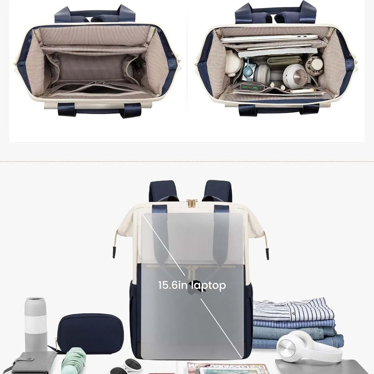 Topaz backpack USB port