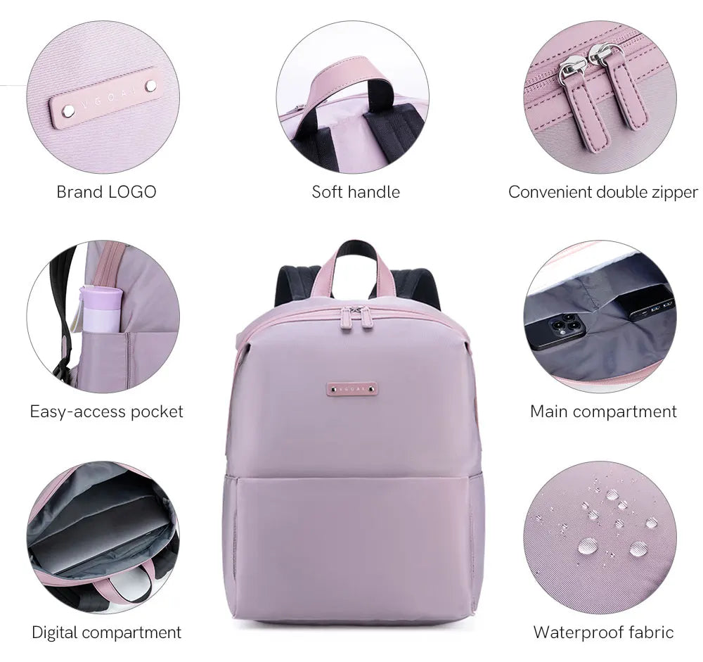 Kingsons K10063W GRS Recycled Women's Travel Backpack