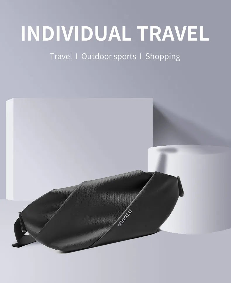 Mingao 1211 Korean Waterproof Crossbody Sling Bag - detail 1