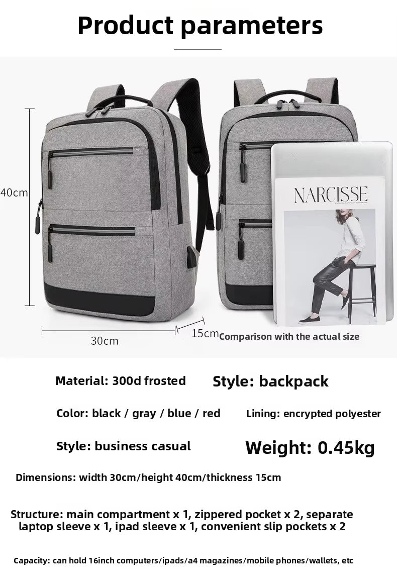 Keman KMZWXA02-1 Breathable Business Waterproof Laptop Backpack