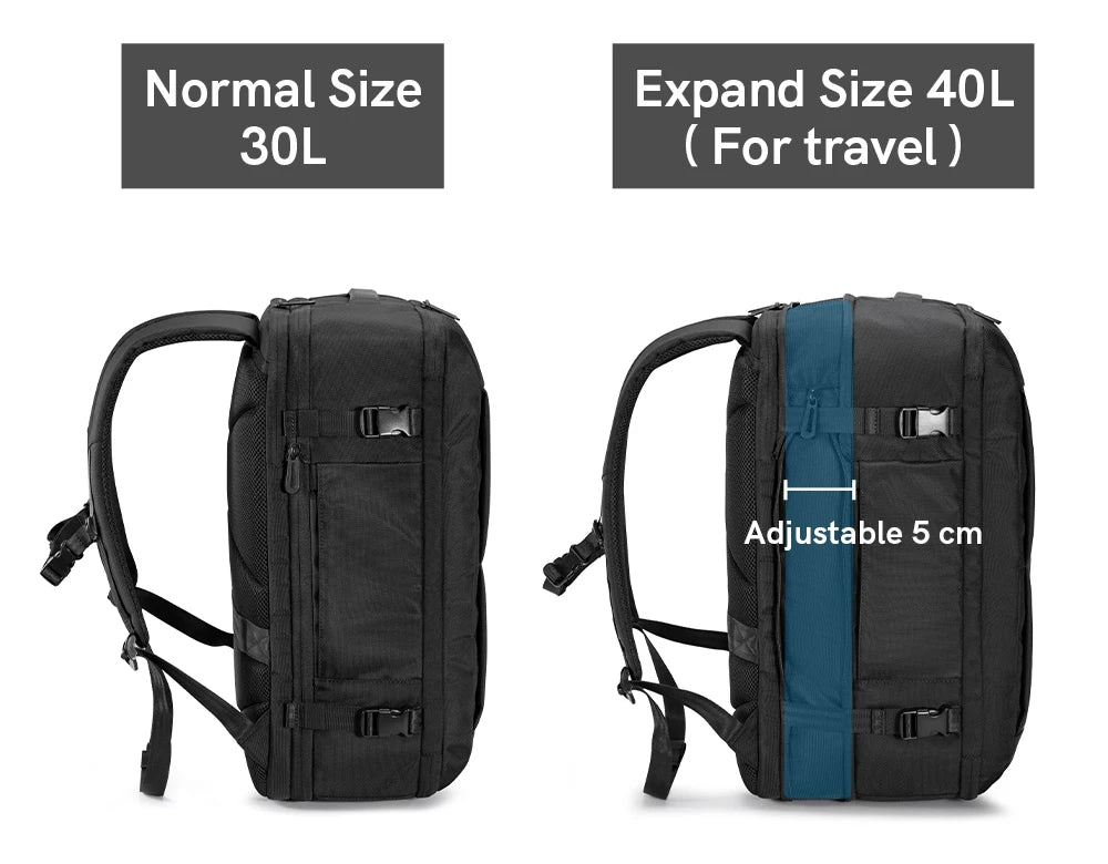 Kingsons K10134W-A 40L Waterproof 17" Laptop Backpack