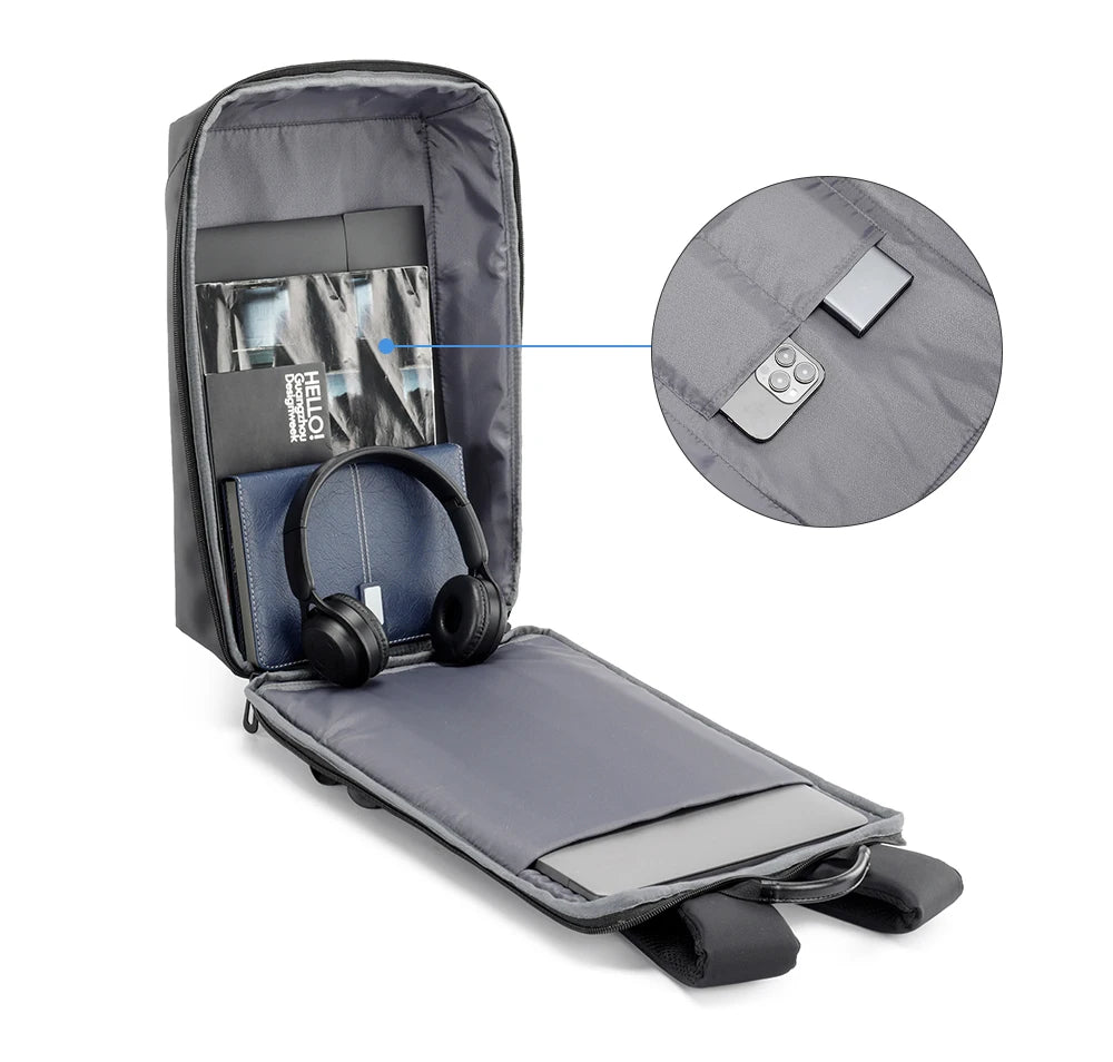 Kingsons K10321W 11L Waterproof Business Laptop Backpack