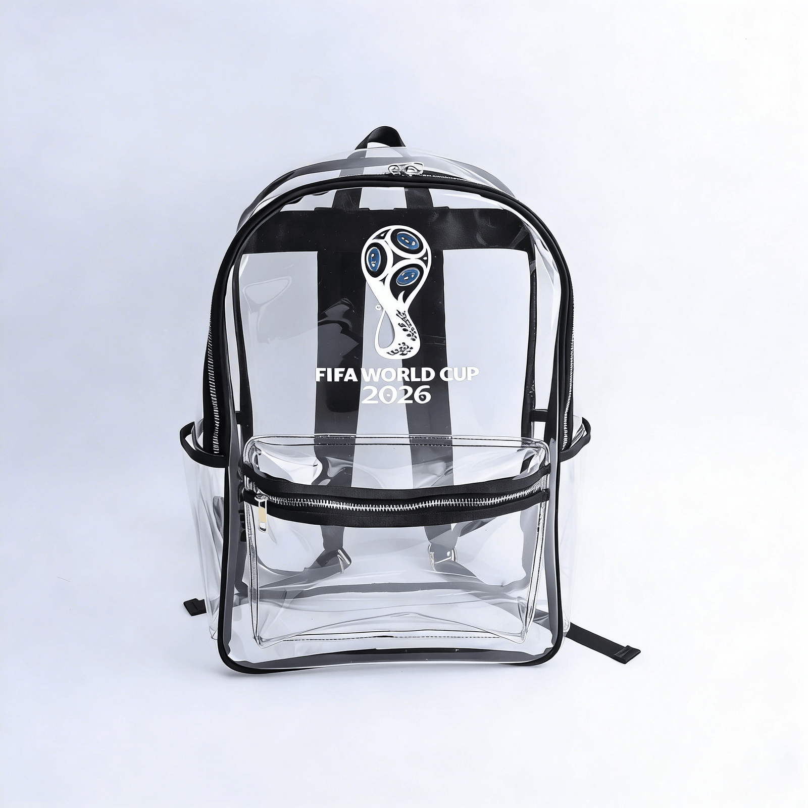 Backper Perseus KM2860 clear PVC stadium backpack detail