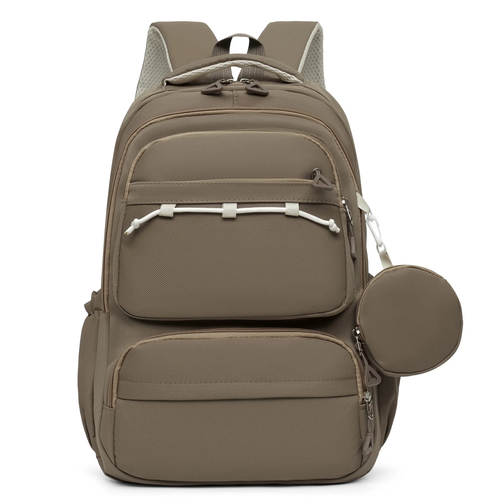 Citrine backpack in coffee brown
